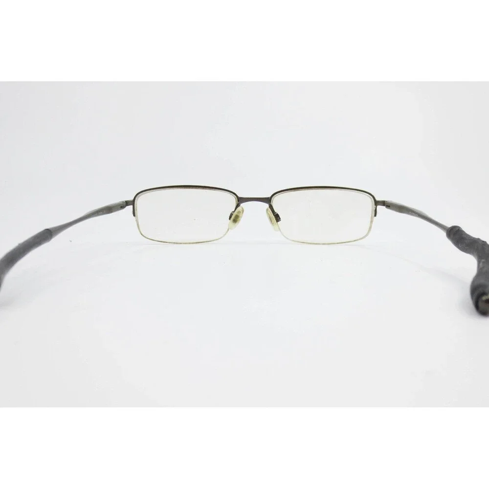 Oakley Clubface Eyeglasses Gunmetal Grey Titanium Semi Rimless 52-17-140